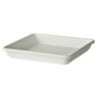 Plato Krea Quadro 35cms Blanco