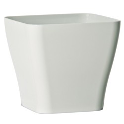 Maceta Quadria 14x14 Blanco