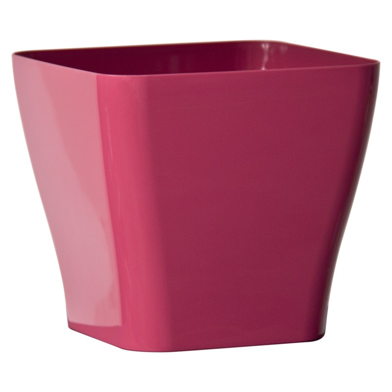 Maceta Quadria 14x14 Fuxia