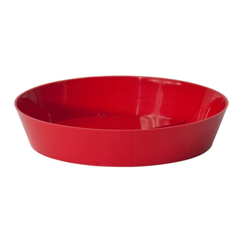 Plato Mitu 14 Cms Rojo