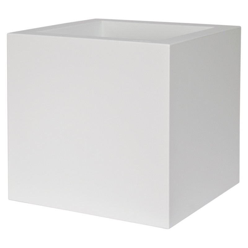 Maceta Kube 30x30x30 Blanco