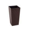 Maceta Finezja Rattan 30x30x57 Moka