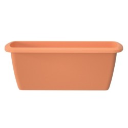 Jardinera Simple Con Band 40x18,5x15 Terracota