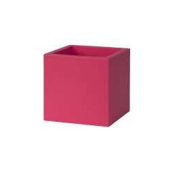 Maceta Kube Gloss 40x40  Fuxia