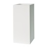 Maceta Kube High 30x30x70 Blanco