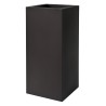 Maceta Kube High 30x30x70 Negro