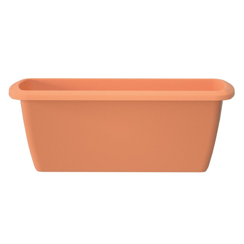 Jardinera Simple Con Band 50x18,5x15 Terracota