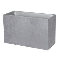 Jardinera Alta Basalt 100x40x60 Gris Hormigon