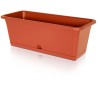 Set Jardinera Con Band Y Soporte 50x19x17 Terracota